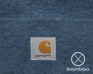 Carhartt wip acrylic watch hat beanie stormy blue heather i0201750xyxx06 zoom