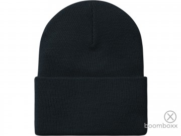 Carhartt wip acrylic watch hat deep night i020222jqxx06 achterkant
