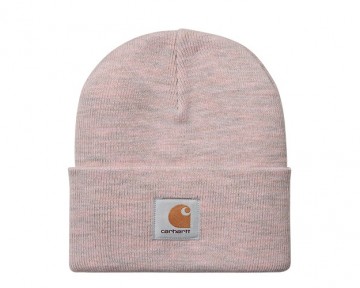 Carhartt wip acrylic watch hat glassy pink heather i0201751taxx06