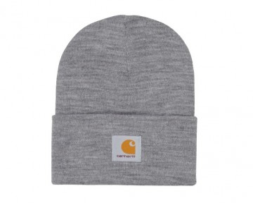 Carhartt wip acrylic watch hat grey heather i02175v60006