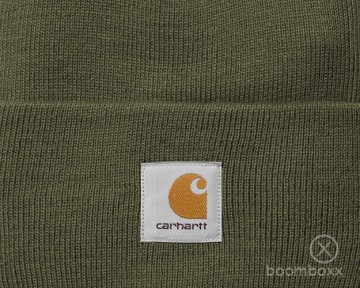 Carhartt wip acrylic watch hat office green i020222666xx06 zoom