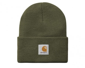 Carhartt wip acrylic watch hat office green i020222666xx06