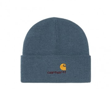 Carhartt wip american script beanie positano i0342352btxx06
