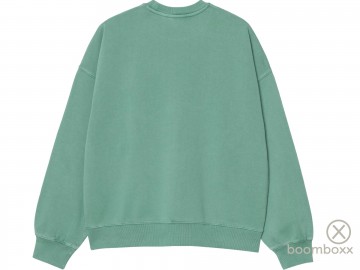 Carhartt wip benton sweat lily i0354363icgd03 achterkant