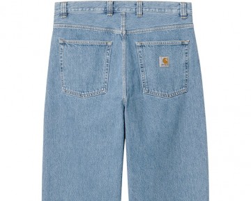 Carhartt wip brandon pant blue stone washed i031246011203 backside zoom