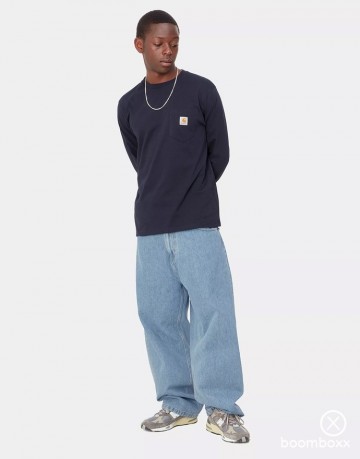 Carhartt wip brandon pant blue stone washed i031246011203 fotoshoot