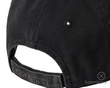 Carhartt wip canvas cap black i0343472njxx06 backside zoom