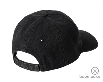 Carhartt wip canvas cap black i0343472njxx06 backside