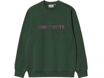 Carhartt wip carhartt sweat sycamore tree phlox i03054638exx03