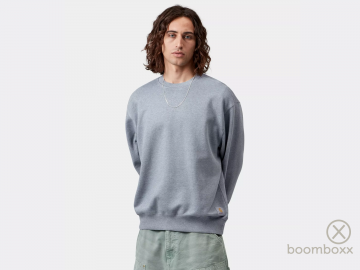 Carhartt wip caspian sweat shady blue i0344973txgd03 fotoshoot 3