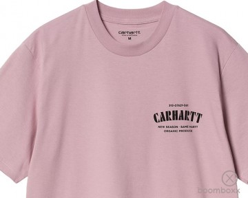 Carhartt wip cataloque c logo t shirt hortensia i0347612psxx03 zoom voorkant