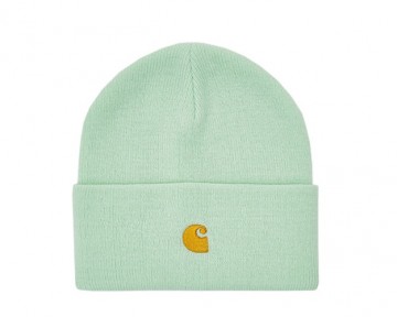 Carhartt wip chase beanie pale spearmint gold i0262220sfxx06