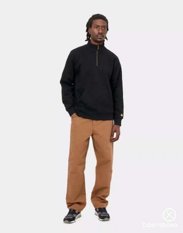 Carhartt wip chase half neck zip black i03366500fxx03 fotoshoot