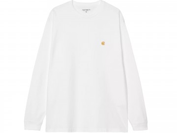 Carhartt wip chase ls t shirt wit i02639200rxx03