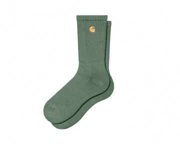 Carhartt wip chase socks silver pine i0294212noxx06