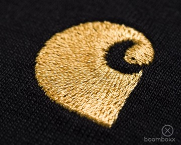 Carhartt wip chase tee black gold i02639100fxx03 zoom 2