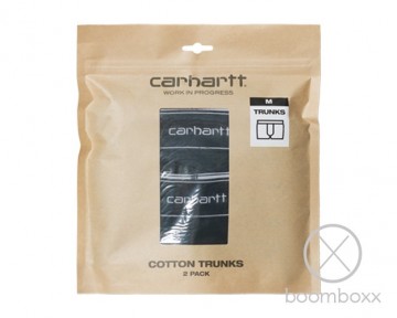 Carhartt wip cotton trunk black black i029375933xx03 2 pack shorts