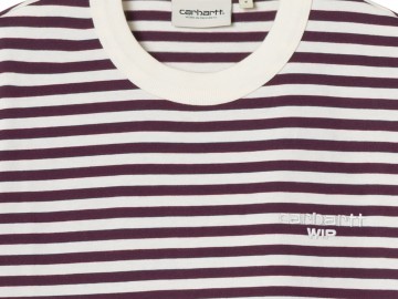 Carhartt wip dames ezra t shirt cozy purple wax i0363433ktxx03 zoom