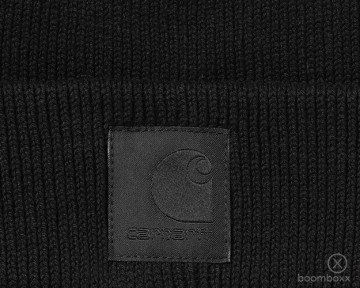 Carhartt wip dawson beanie black i03384389xx06 zoom