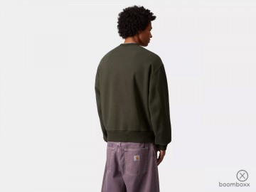 Carhartt wip detroit sweat olive i035547490603 fotoshoot 2