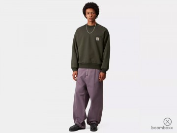 Carhartt wip detroit sweat olive i035547490603 fotoshoot 3