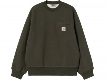 Carhartt wip detroit sweat olive i035547490603