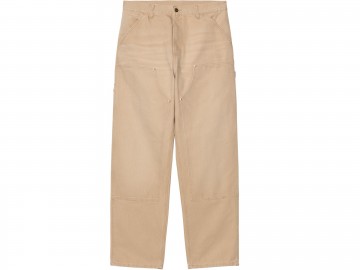 Carhartt wip double knee pant dusty h brown stone canvas i03479607e4032