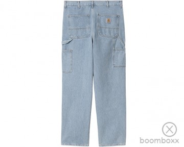 Carhartt wip double knee pant heavy stone bleached i03269901a3 backside
