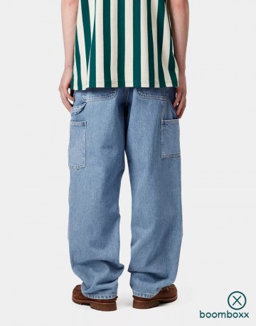 Carhartt wip double knee pant heavy stone bleached i03269901a3 fotoshoot 2