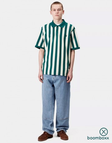 Carhartt wip double knee pant heavy stone bleached i03269901a3 fotoshoot 4