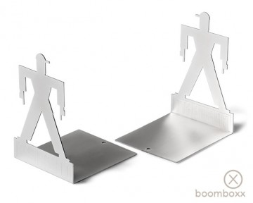 Carhartt wip foundation bookends silver i03489295xx06 set of two