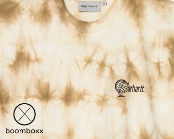 Carhartt wip global t shirt dusty h brown natural i0302000vcxx03 zoom