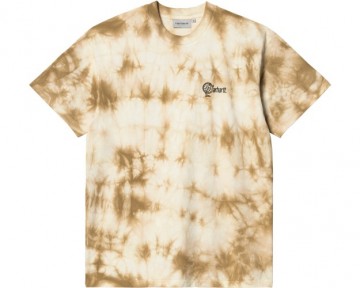 Carhartt wip global t shirt dusty h brown natural i0302000vcxx03