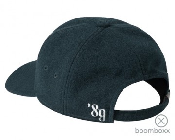 Carhartt wip greatist hits logo cap deep lagoon i0343602nexx06 backside