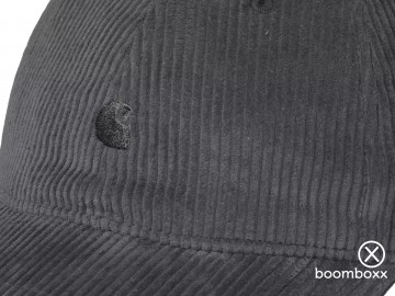 Carhartt wip harlem cap cord graphite i0268902f9xx06 zoom