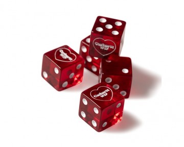 Carhartt wip heart dice set scarlet i034755h8xx06
