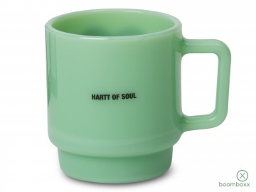 Carhartt wip heart glass mug jade i035873970xx06 achterkant