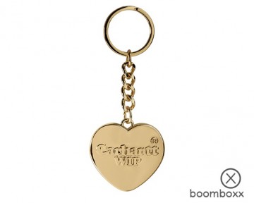 Carhartt wip heart keychain gold i0349033kxx06 full hanging