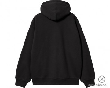 Carhartt wip hooded brown duck black i03393089xx03 backside