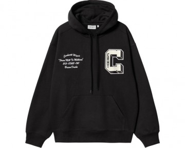 Carhartt wip hooded brown duck black i03393089xx03