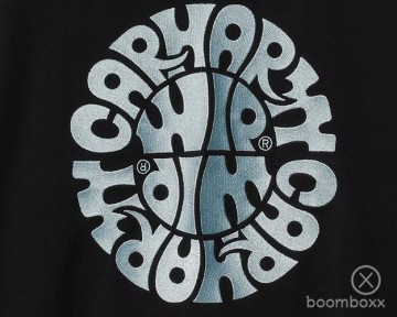 Carhartt wip jazzy sweat jacket black air sky i0347312xfxx03 zoom backside 2