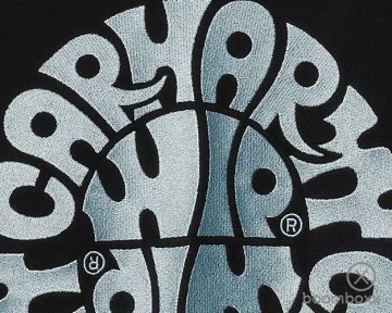 Carhartt wip jazzy sweat jacket black air sky i0347312xfxx03 zoom backside