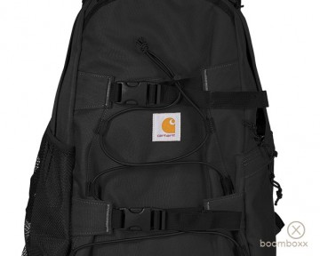 Carhartt wip kickflip backpack black i03146889xx06 zoom