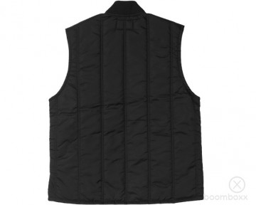 Carhartt wip lachlan vest liner black i03438789xx03 backside