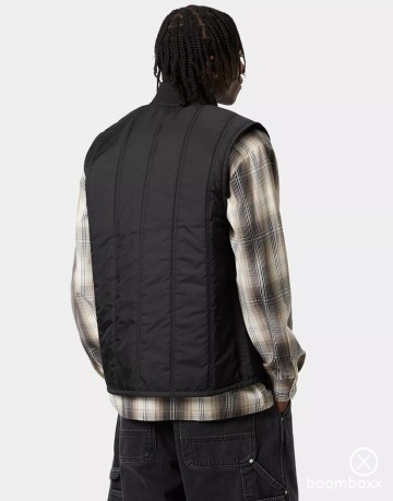 Carhartt wip lachlan vest liner black i03438789xx03 fotoshoot 2