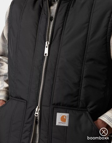 Carhartt wip lachlan vest liner black i03438789xx03 fotoshoot 3