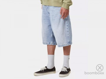 Carhartt wip landon short heavy worn bleached i03048901wu00 fotoshoot 3