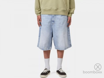 Carhartt wip landon short heavy worn bleached i03048901wu00 fotoshoot