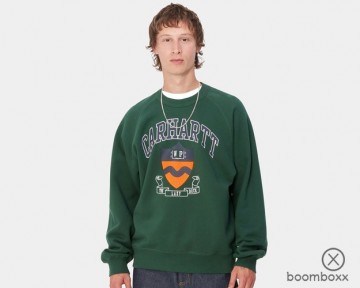 Carhartt wip lazy duck academy sweat sycamore tree i03393629uxx03 photoshoot