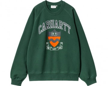 Carhartt wip lazy duck academy sweat sycamore tree i03393629uxx03